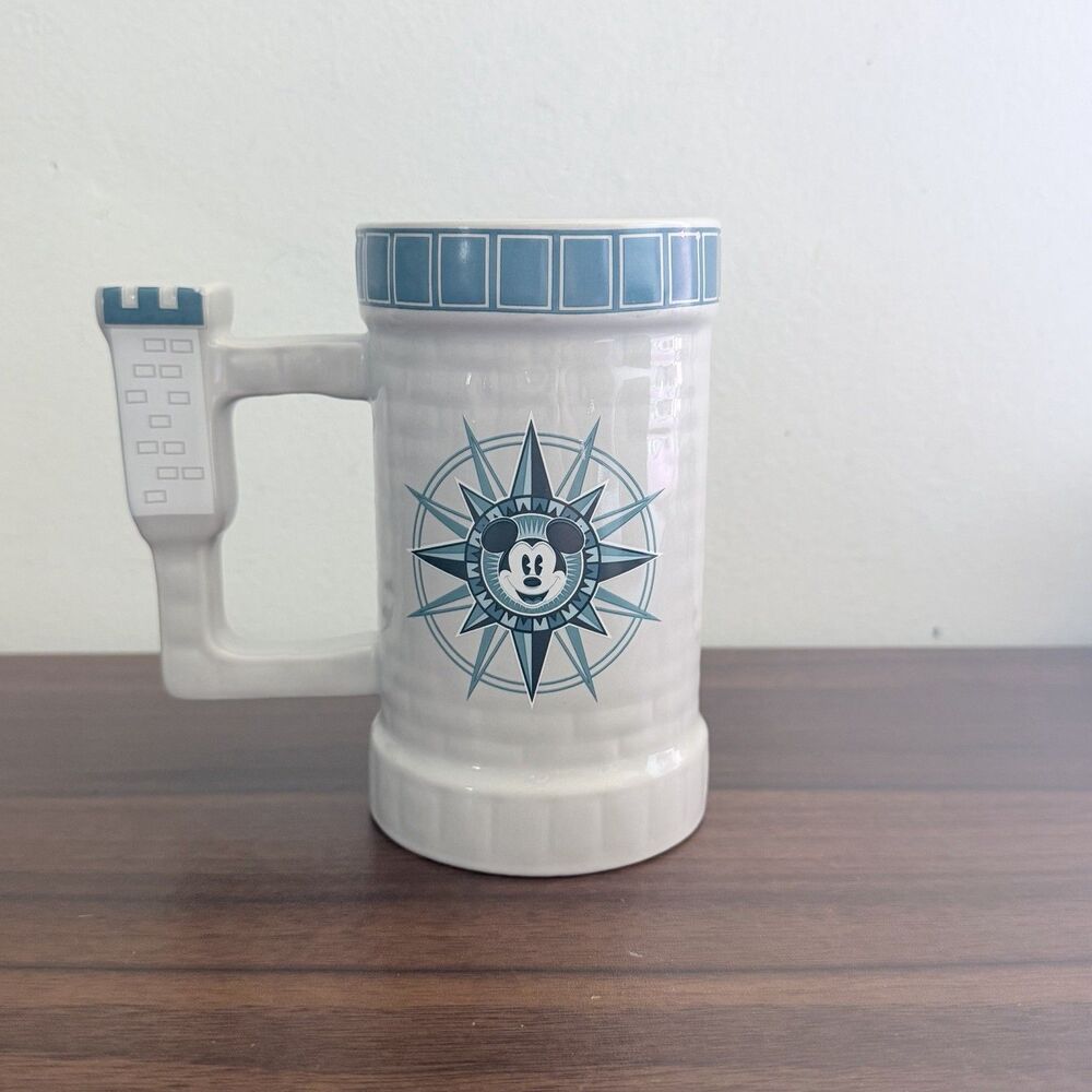 Walt Disney Parks Magic Kingdom 1971 Castle Tower Mickey Mouse Coffee Mug NWOT